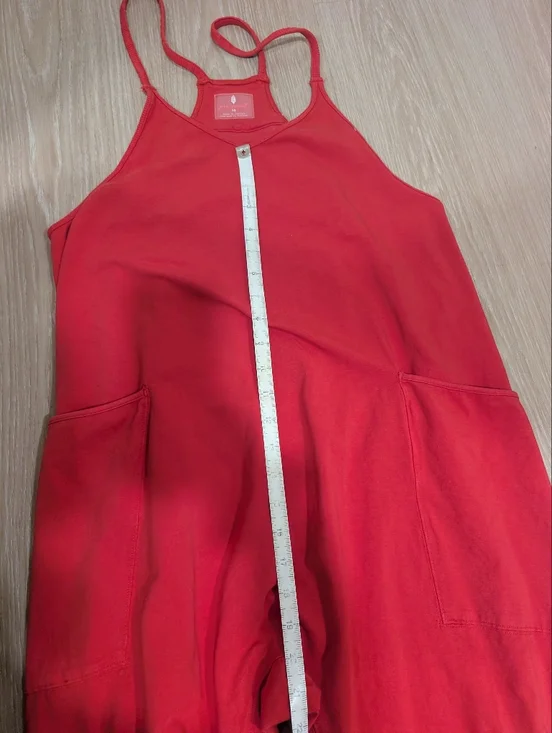 Free People Movement Hot Shot Onesie In Cherry - Picture 11 of 16